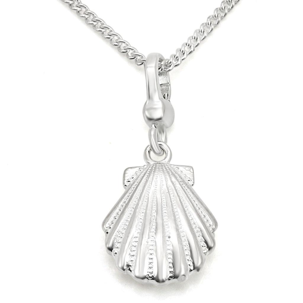 Silver 925 Sterling Silver Chain Pendant with No Stone