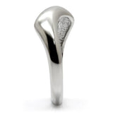 High polished (no plating) Stainless Steel Ring with No Stone