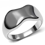 High polished (no plating) Stainless Steel Ring with No Stone