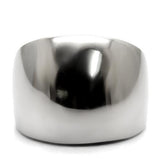 High polished (no plating) Stainless Steel Ring with No Stone
