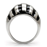 High polished (no plating) Stainless Steel Ring with No Stone