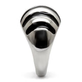 High polished (no plating) Stainless Steel Ring with No Stone