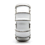 High polished (no plating) Stainless Steel Ring with No Stone