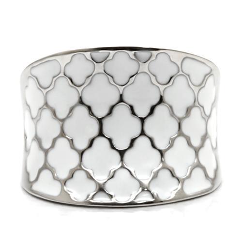 High polished (no plating) Stainless Steel Ring with No Stone