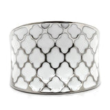 High polished (no plating) Stainless Steel Ring with No Stone