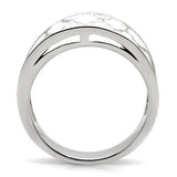 High polished (no plating) Stainless Steel Ring with No Stone