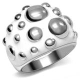 High polished (no plating) Stainless Steel Ring with No Stone