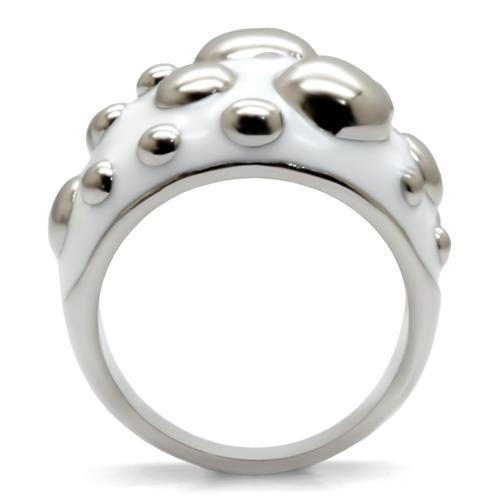 High polished (no plating) Stainless Steel Ring with No Stone
