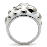 High polished (no plating) Stainless Steel Ring with No Stone