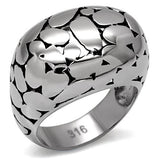 High polished (no plating) Stainless Steel Ring with No Stone