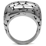 High polished (no plating) Stainless Steel Ring with No Stone