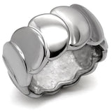 High polished (no plating) Stainless Steel Ring with No Stone