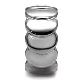 High polished (no plating) Stainless Steel Ring with No Stone