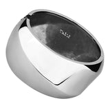 High polished (no plating) Stainless Steel Bangle with No Stone