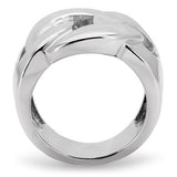 High polished (no plating) Stainless Steel Ring with No Stone