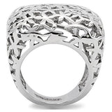 High polished (no plating) Stainless Steel Ring with No Stone
