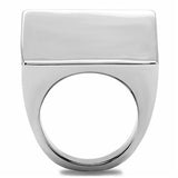 High polished (no plating) Stainless Steel Ring with No Stone