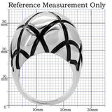 High polished (no plating) Stainless Steel Ring with No Stone