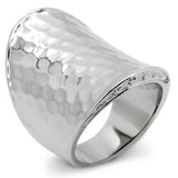 High polished (no plating) Stainless Steel Ring with No Stone