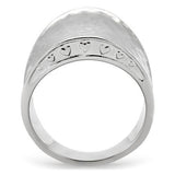High polished (no plating) Stainless Steel Ring with No Stone