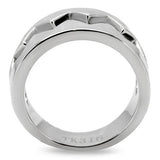 High polished (no plating) Stainless Steel Ring with No Stone