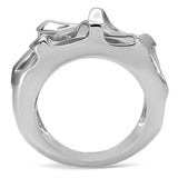 High polished (no plating) Stainless Steel Ring with No Stone
