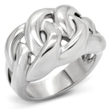 High polished (no plating) Stainless Steel Ring with No Stone