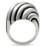 High polished (no plating) Stainless Steel Ring with No Stone