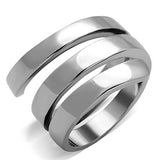 High polished (no plating) Stainless Steel Ring with No Stone