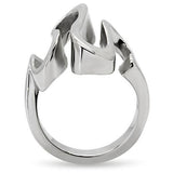 High polished (no plating) Stainless Steel Ring with No Stone