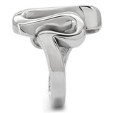 High polished (no plating) Stainless Steel Ring with No Stone