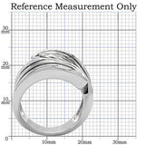 High polished (no plating) Stainless Steel Ring with No Stone
