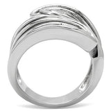 High polished (no plating) Stainless Steel Ring with No Stone