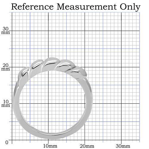 High polished (no plating) Stainless Steel Ring with No Stone