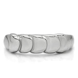 High polished (no plating) Stainless Steel Ring with No Stone