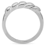 High polished (no plating) Stainless Steel Ring with No Stone