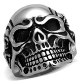 High polished (no plating) Stainless Steel Ring with No Stone