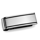 High polished (no plating) Stainless Steel Money clip with No Stone