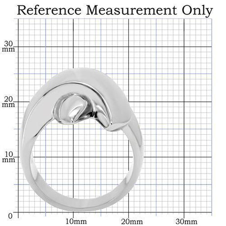 High polished (no plating) Stainless Steel Ring with No Stone