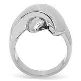 High polished (no plating) Stainless Steel Ring with No Stone