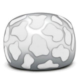 High polished (no plating) Stainless Steel Ring with No Stone