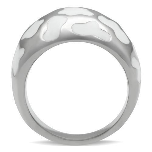High polished (no plating) Stainless Steel Ring with No Stone
