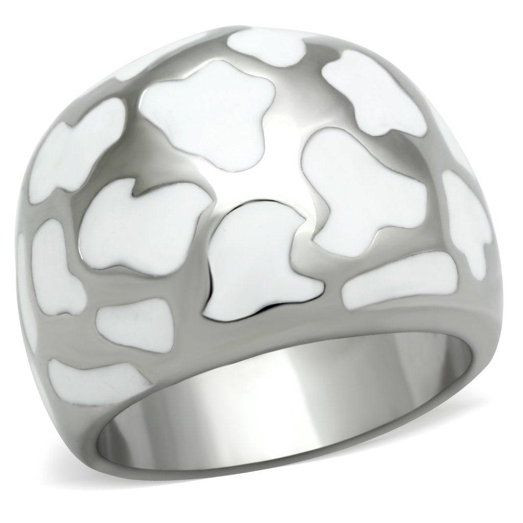 High polished (no plating) Stainless Steel Ring with No Stone