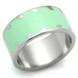 High polished (no plating) Stainless Steel Ring with No Stone