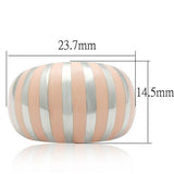 High polished (no plating) Stainless Steel Ring with No Stone