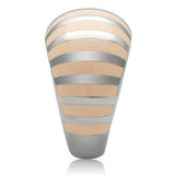 High polished (no plating) Stainless Steel Ring with No Stone