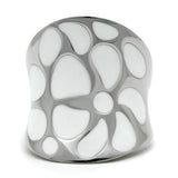 High polished (no plating) Stainless Steel Ring with No Stone