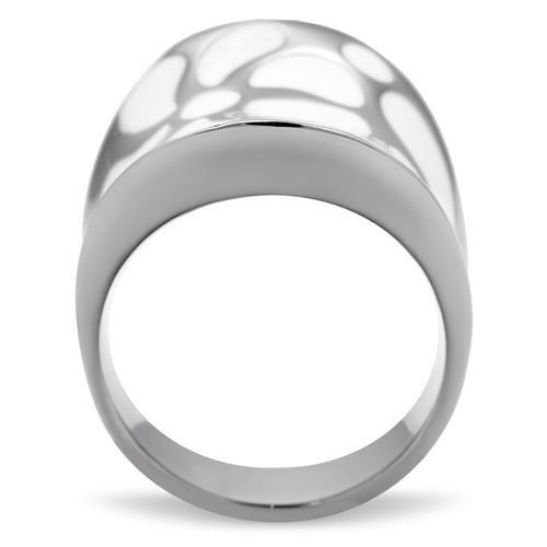 High polished (no plating) Stainless Steel Ring with No Stone