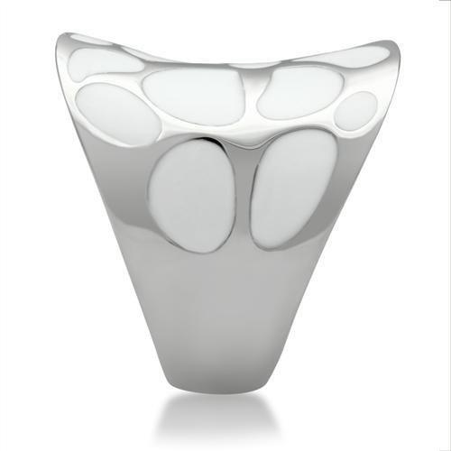 High polished (no plating) Stainless Steel Ring with No Stone