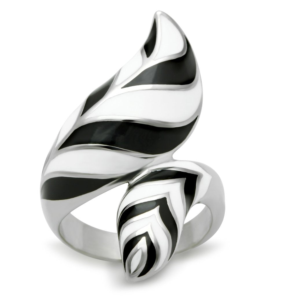 High polished (no plating) Stainless Steel Ring with No Stone